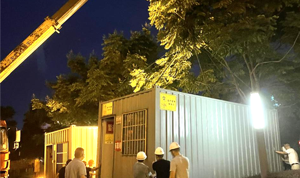 疫情防控！游艇会·yth206集团连夜奋战守“疫”线
